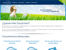 Tablet Screenshot of intercloudhost.com